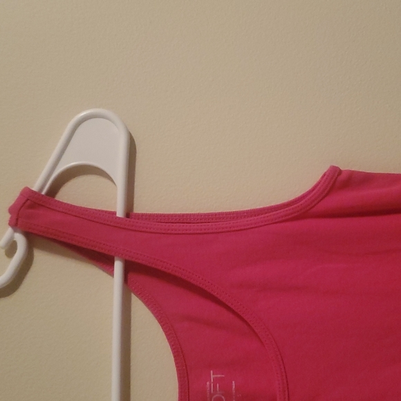 Loft brand hot pink thick strap tank top - Picture 3 of 4